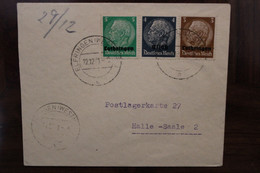 1941 Elfringen Postlagerkarte Westmark Löthringen Dt Reich Lorraine Cover Occupation Besetzung - Besetzungen 1938-45