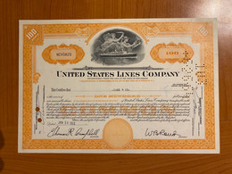 ÉTATS UNIS - UNITED STATES LINES COMPANY - Trasporti