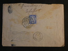 BL6 DANZIG  ALLEMAGNE  BELLE  LETTRE  1930 A TOULOUSE  FRANCE ++ +AFFRANCH. INTERESSANT++ - Briefe U. Dokumente