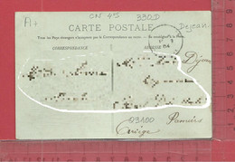 CARTE NOMINATIVE : DEJEAN  à  09100  Pamiers - Genealogy