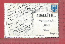 CARTE NOMINATIVE : SALLIER  à  16210  Saint-Quentin De Chalais - Genealogy