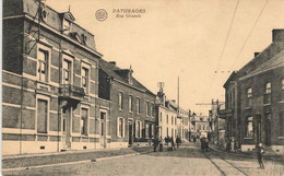 PATURAGES - Rue Grande - Carte Animée Et Circulé En 1922 - Colfontaine