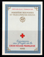 France Carnet Croix Rouge 1959 YT 2008 Neuf Sans Charnière - Croix Rouge