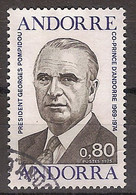 Andorra Francesa U 249 (o) Usado. 1975 - Used Stamps