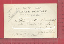 CARTE NOMINATIVE : RABATEL  à  13000  Marseille - Genealogy