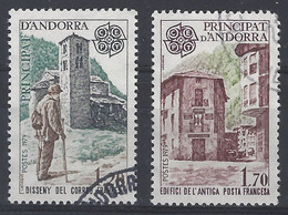 Andorra Francesa U 276/277 (o) Usado. 1979 - Used Stamps