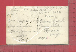 CARTE NOMINATIVE : RAUCOLE ( Garagiste )  à  09500  Mirepoix - Genealogy