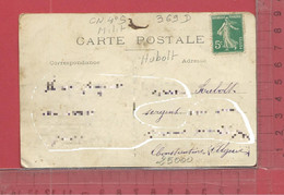 CARTE NOMINATIVE : Militaria  HUBOLT ( Zouave )  à 25000  Constantine  Algérie - Genealogy