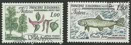 Andorra Francesa U 311/312 (o) Usado. 1983 - Used Stamps