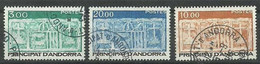 Andorra Francesa U 335/337 (o) Usado. 1984 - Used Stamps