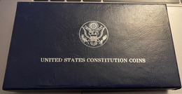 BOX For United States Silver Dollar 1987 + COA - 1964-…: Kennedy