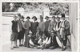 Foto Gruppe Männer In Kostümen - Theater Karneval - 8*5cm (62545) - Ohne Zuordnung