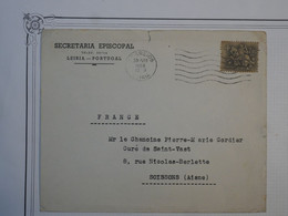 BL6 PORTUGAL BELLE LETTRE 1950 LERIA  A  SOISSONS  FRANCE ++AFFR. PLAISANT ++ - Storia Postale