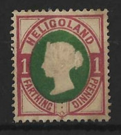 HELIGOLAND....QUEEN VICTORIA...(1837-01.)......" 1875.."......SG10.......MH... - Héligoland