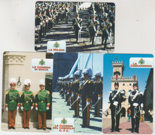 SAN MARINO - San Marino Army Set 4 Cards, RSM 072,073,074,075, Tirage 9.000/8.000, Mint - San Marino