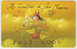 SAN MARINO - Il Territorio Di San Marino, RSM 095, 6 €, Tirage 6.500, Mint - Saint-Marin