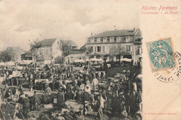 CPA Lannemezan - Le Forail - Hautes Pyrénées - A Villatte Editeur - Foire Aux Bestiaux - Ferias