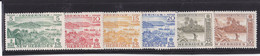 UNE SéRIE DE 11 VALEURS NEUF * LéGENDE ANGLAISE N° 186/196 YVERT ET TELLIER 1957 - Unused Stamps