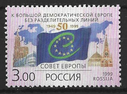 RUSSIA........" 1999...".....COUNCIL OF EUROPE.......SG6823.........MNH.. - 1999