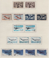 Poste Aerienne - Nuances Et Impressions à Voir à étudier - 15 Timbres Obliteres Sur Charnieres Legeres - 1927-1959 Afgestempeld