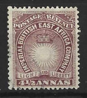 K.U.T....QUEEN VICTORIA....(1837-01..).....4 & HALFd.......SG11as.......(CAT.VAL.£20..)......VFU.... - Herrschaften Von Ostafrika Und Uganda