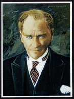 Mustafa Kemal ATATÜRK, Founder Of Turkish Republic, Postcard - Personnages Historiques