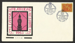 Portugal Cachet Commémoratif  Expo Philatelique Hydro-électrique Du Douro Eau Electricité 1963 Event Pmk  Hydroelectric - Wasser