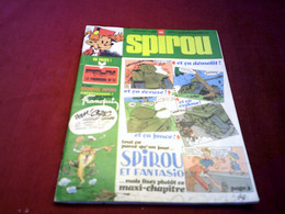 SPIROU  N°  1903    AVEC SUPPLEMENT - Spirou Et Fantasio