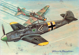 Francis BERGÈSE - MESSERSCHMITT Bf 109 - De La Série O.F. Chasseurs Seconde Guerre Mondiale - VENTE DIRECTE X - 1939-1945: 2a Guerra