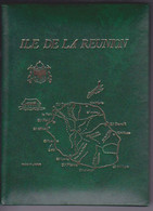 ILE DE LA REUNION - MINI ALBUM POUR CARTE POSTALE  SIMILI CUIR - CONTENANT 12 SUPPORTS  PLASTIQUE POUR COLLECTION - Albums, Mappen & Vellen