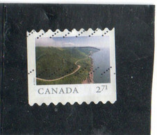 CANADA   2020  Y.T. N° Sentier De La Falaise  Oblitéré - Used Stamps