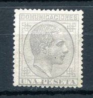 1878.ESPAÑA.EDIFIL 197*.NUEVO CON FIJASELLOS(MH).CATALOGO 130€ - Neufs