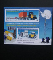 TAAF 2023 - Bloc Les Grands Raids Glaciologiques - Unused Stamps