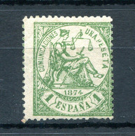 1874.ESPAÑAEDIFIL 150*.NUEVO CON FIJASELLOS(MH).CATALOGO 155€ - Ungebraucht