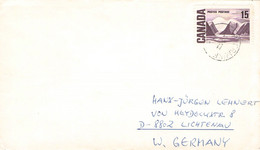 CANADA - LETTER COPPERMINE > GERMANY / ZM269 - Lettres & Documents