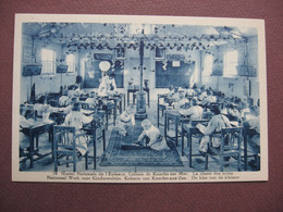 CPA Oeuvre Nationale De L'Enfance Colonie De KNOKKE KNOCKE SUR MER 1930 Salle De Classe Des Petits  METIERS ENFANTS - Knokke