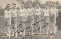 CARTE PHOTO SPORTIFS C S A IDENTIFIER ? - Te Identificeren