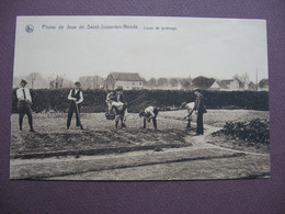 CPA Plaine De Jeux De ST SAINT JOSSE TEN NOODE 1930 Leçon De Jardinage METIERS - St-Josse-ten-Noode - St-Joost-ten-Node