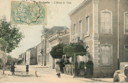 LA REDORTE HOTEL DE VILLE 1906 - Otros & Sin Clasificación