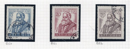 1951 - TRIESTE B (VUJA - STT) - TRIEST ZONE B - Unif.  42/44 - USED - (B28...) - Used