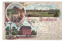 DH1274 - GUTERSLOH - ISSELHORST - LITHO MIT MEHERE BILDER - Guetersloh