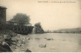 MALLEMORT LA DURANCE PRISE DU CANAL BOISGELIN - Mallemort