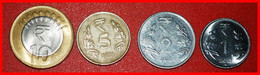 * TYPE SET OF 4 COINS (2011-2019): INDIA ★ 1-2-5-10 RUPEES! LOW START ★ NO RESERVE! - Lots & Kiloware - Coins