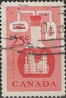 CANADA 1953 Chemical Industry - 25c. - Red FU - Gebruikt