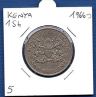 KENYA - 1 Shilling 1966 -  See Photos -  Km 5 - Kenia