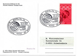 56375 - Bund - 1977 - 30Pfg Olympia '68 EF A AnsKte BERLIN - JUGEND TRAINIERT FUER OLYMPIA ... -> Schwabenheim - Altri & Non Classificati