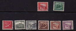 Islande (1931-39)  - Poisson - Paysages - Obliteres - Usati