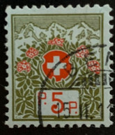 Suisse 1911/21   Y Et T   4  O - Vrijstelling Van Portkosten