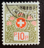 Suisse 1911/21   Y Et T  5  O - Vrijstelling Van Portkosten