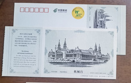 Machinery Hall,World Expo Chicago USA 1893,history Of World Exposition,CN 09 Expo 2010 Shanghai Advert Pre-stamped Card - 1893 – Chicago (Estados Unidos)